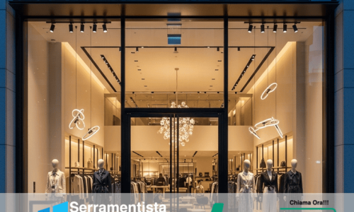 Vetrate per negozi su misura Lecce Salento Puglia Vetrate per negozi su misura Lecce Salento Puglia