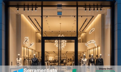 Vetrate per negozi su misura Lecce Salento Puglia Vetrate per negozi su misura Lecce Salento Puglia